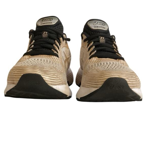 ASICS Gel-Nimbus 21 Platinum Women Running Shoe Frosted Almond FlyteFoam SZ 10 - Picture 7 of 12
